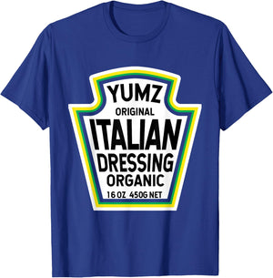 Italian Dressing Salad Easy Halloween Costume Matching T-Shirt - T-Shirt | Royal