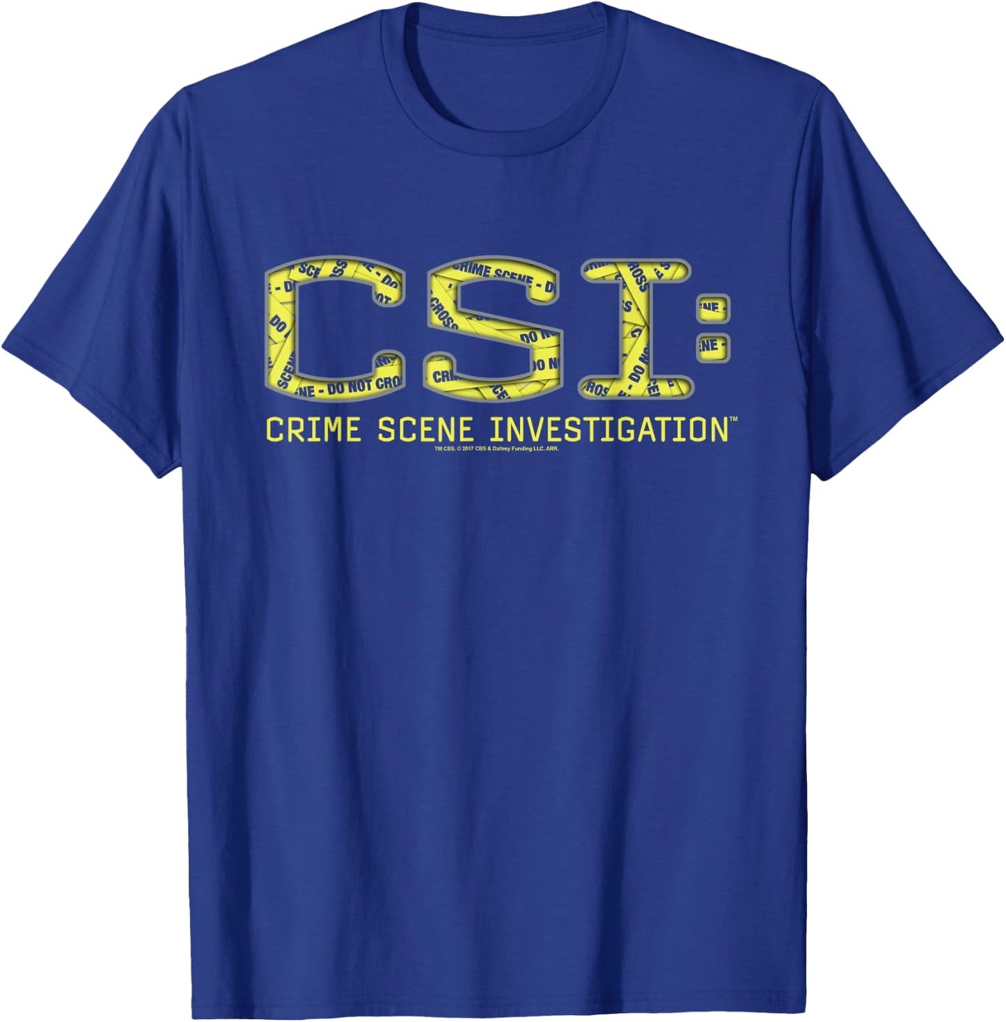 CSI Collage Logo T-Shirt - T-Shirt | Royal