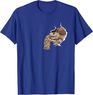 Sulcata Turtle Gift - I Love My African T-Shirt - T-Shirt | Royal