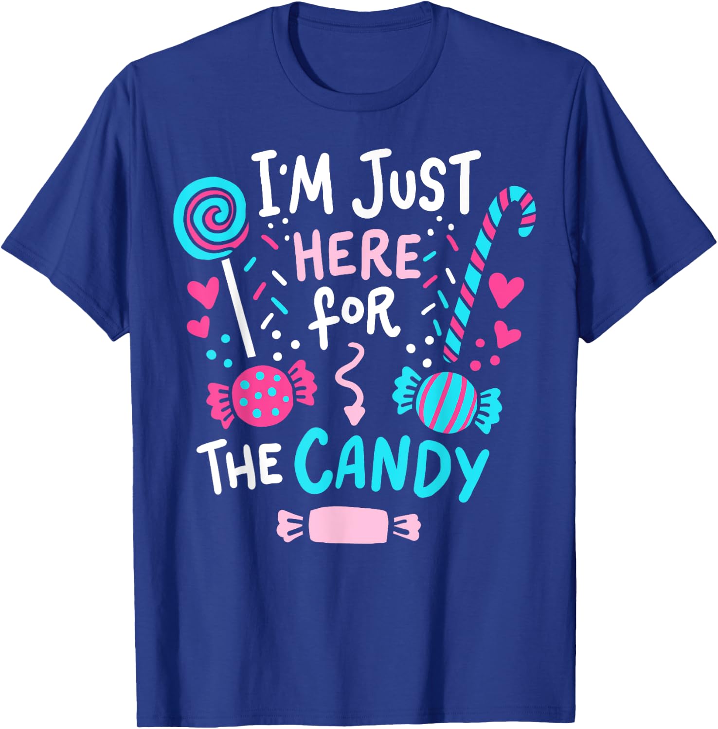 Halloween Candy Lollipop Cute Gift T-Shirt - T-Shirt | Royal