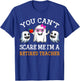 Funny Retired Teacher Ghost Halloween Costume Women Girl T-Shirt - T-Shirt | Royal