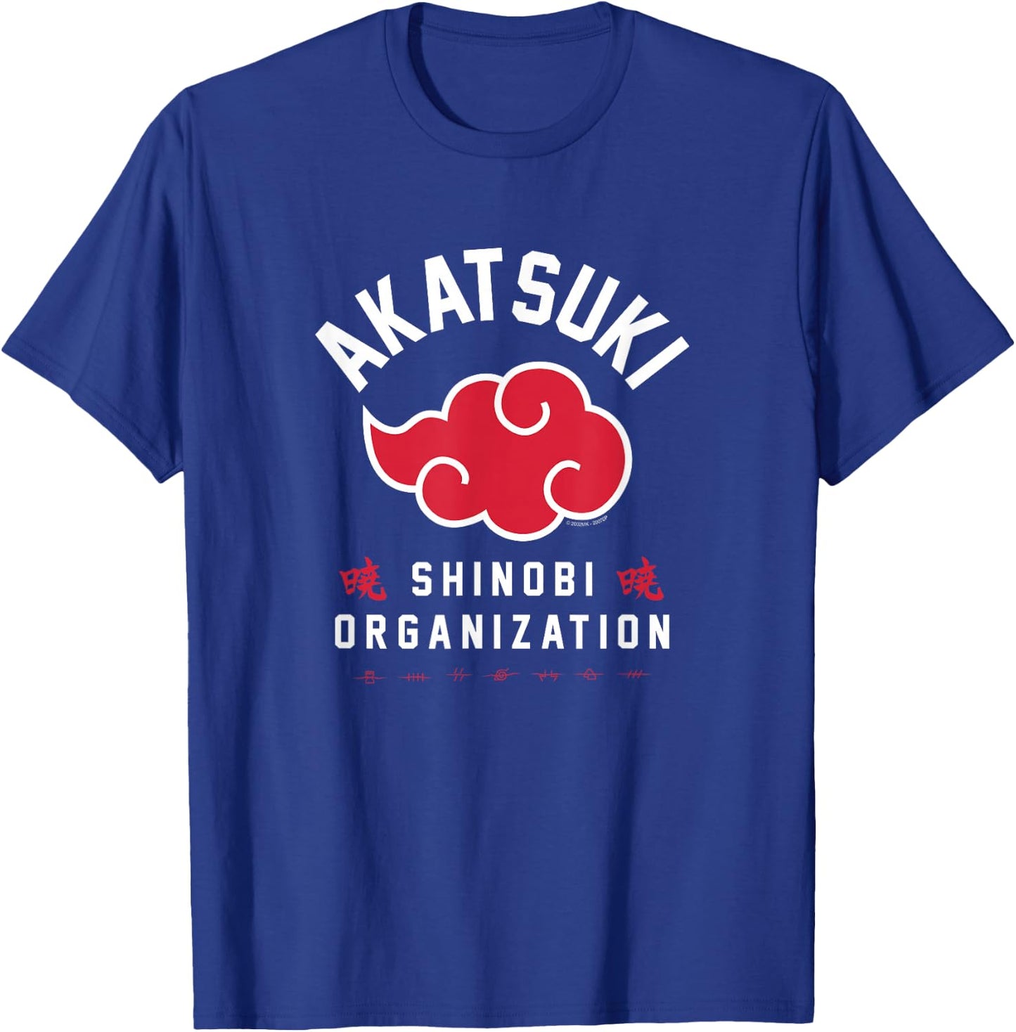 Naruto Shippuden Akatsuki Shinobi Organization Small T-Shirt - T-Shirt | Royal