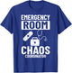 Emergency Room Technician ER Nurse Hospital Department T-Shirt - T-Shirt | Royal