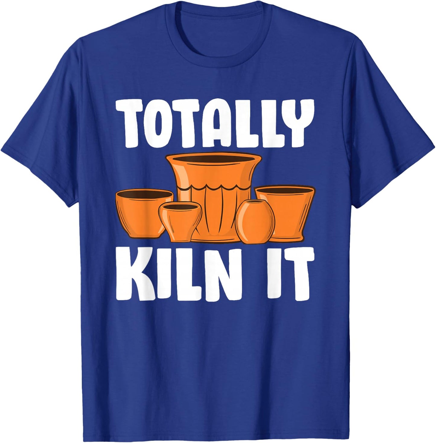 Funny Pottery Gift Women Cool Ceramic Pottery Kiln T-Shirt - T-Shirt | Royal