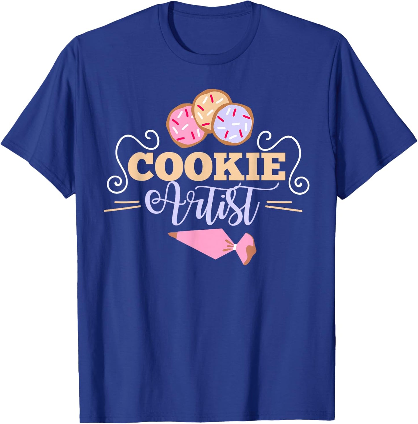 Cookie Decorator Baker Design for Cookie Cutter Fans Small T-Shirt - T-Shirt | Royal