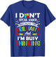 I Dont Speak Much Brilliant Autism Autistic Boys Girls Gift T-Shirt - T-Shirt | Royal