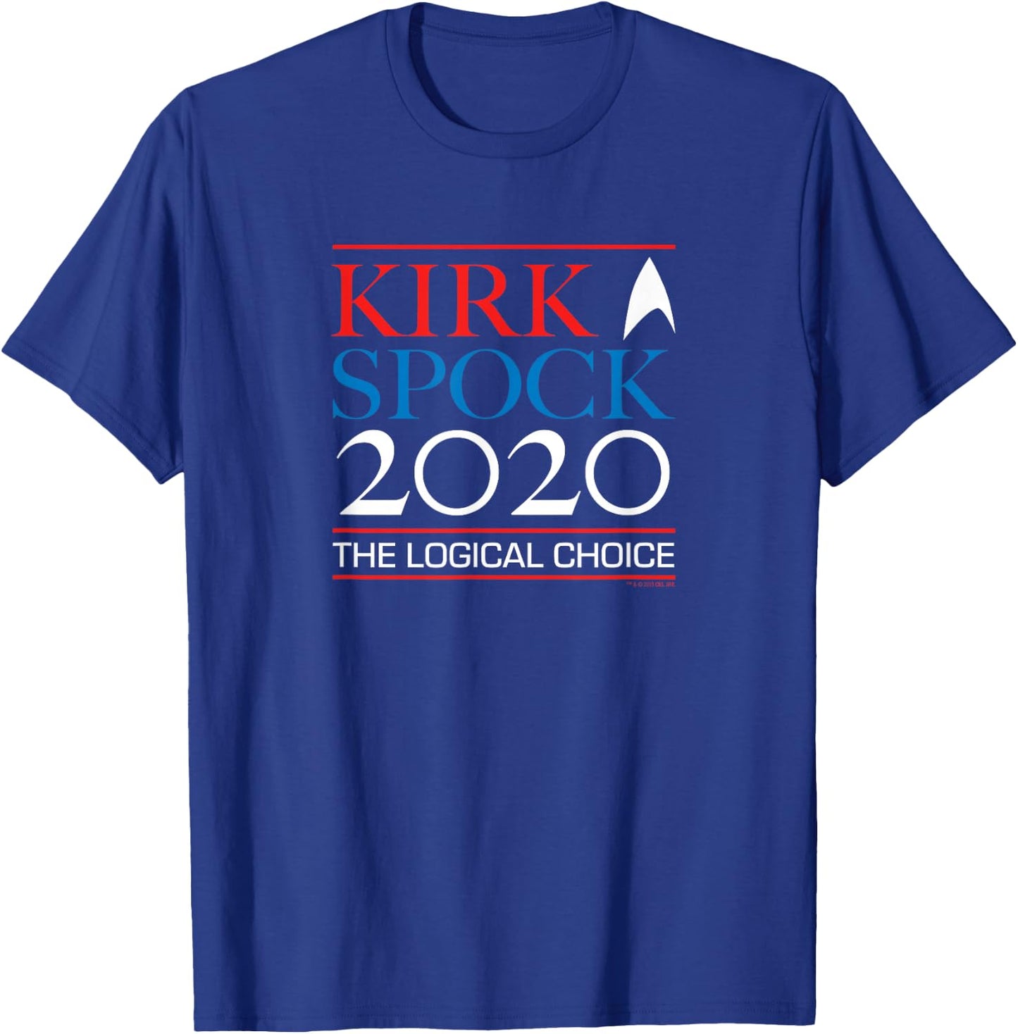 Star Trek: The Original Series Kirk & Spock 2020 T-Shirt - T-Shirt | Royal