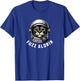 Fuzz Aldrin - Space cat T-Shirt - T-Shirt | Royal