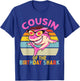 Cousin of the Shark Birthday Girls Matching Family T-Shirt - T-Shirt | Royal