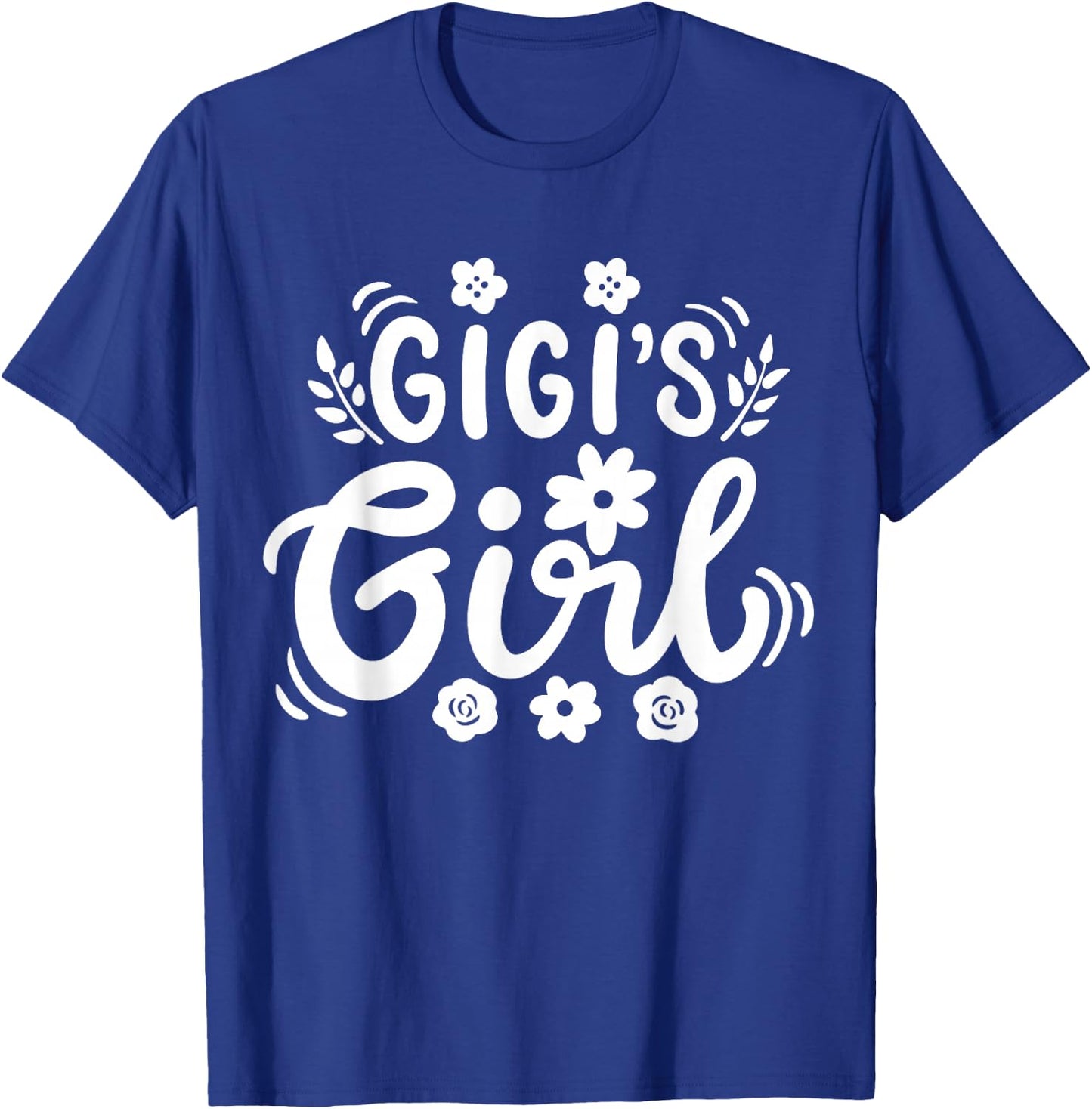 Granddaughter Gigi Grandma Grandmother T-Shirt - T-Shirt | Royal