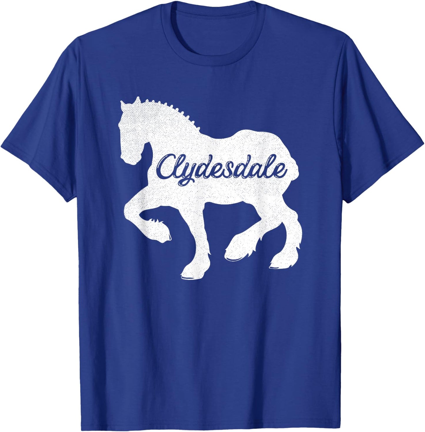 Clydesdale Shirt Clydesdale Rider Giant Feet Horse T-Shirt - T-Shirt | Royal
