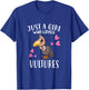 Funny Vulture Lovers Just A Girl Who Loves Vultures T-Shirt - T-Shirt | Royal