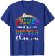 Two Brides Are Better Than One Rainbow Wedding Pride Month T-Shirt - T-Shirt | Royal