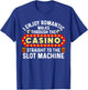 Funny Casino Designs Women Gambling Pun Game Lovers T-Shirt - T-Shirt | Royal