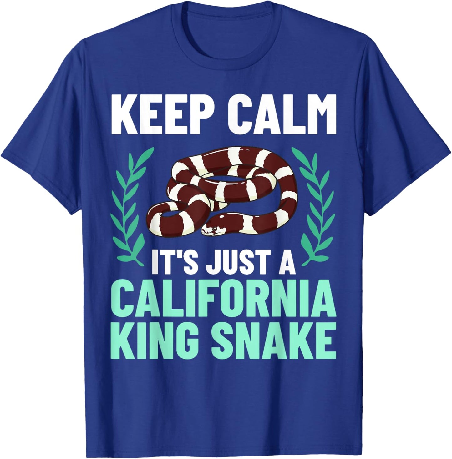 California King Snake High White Habitat T-Shirt - T-Shirt | Royal