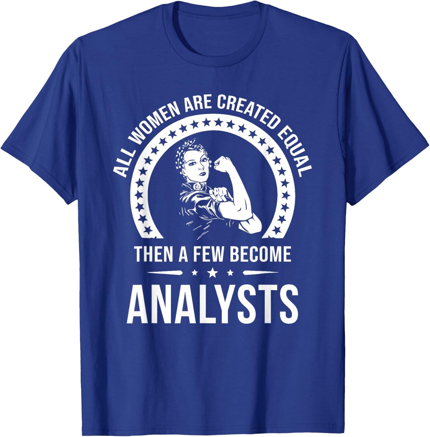 Analyst Shirts | Analyst T-Shirt - T-Shirt | Royal