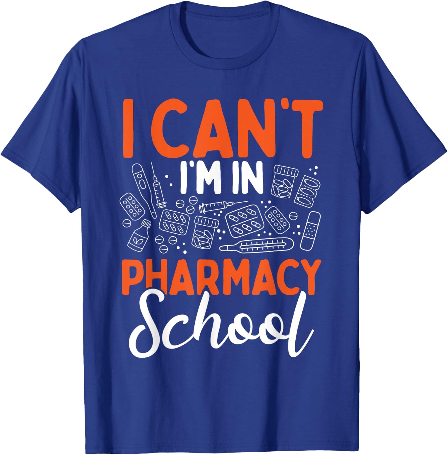 Pharmacy School Accessoires Future Pharmacist Essentials T-Shirt - T-Shirt | Royal