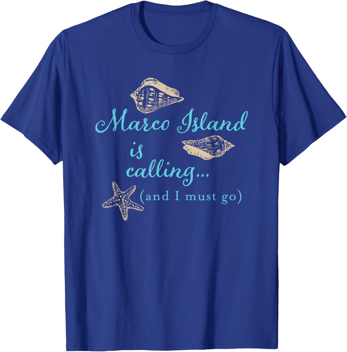 Marco Island Florida is calling T-Shirt - T-Shirt | Royal