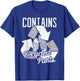 Contains recycled parts, lung transplant T-Shirt - T-Shirt | Royal