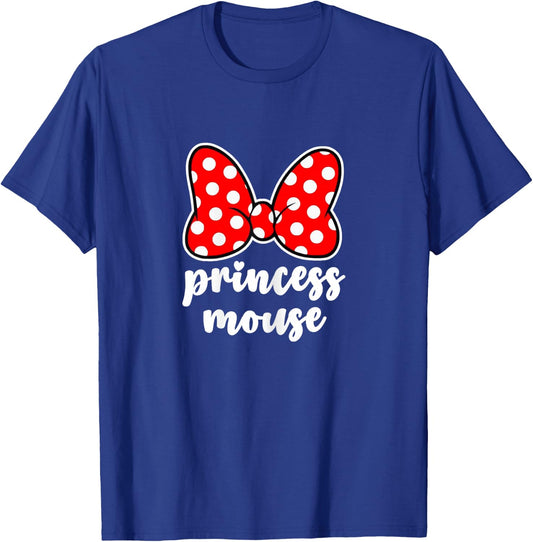 Kids Princess Mouse Bow Family Vacation - Youth, Toddler T-Shirt - T-Shirt | Royal