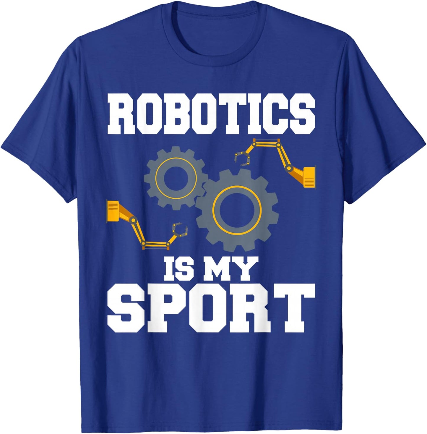 Cool Robotics Art Men Women Robot Engineering Programming T-Shirt - T-Shirt | Royal