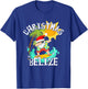Christmas in Belize Dabbing Santa Family Vacation T-Shirt - T-Shirt | Royal