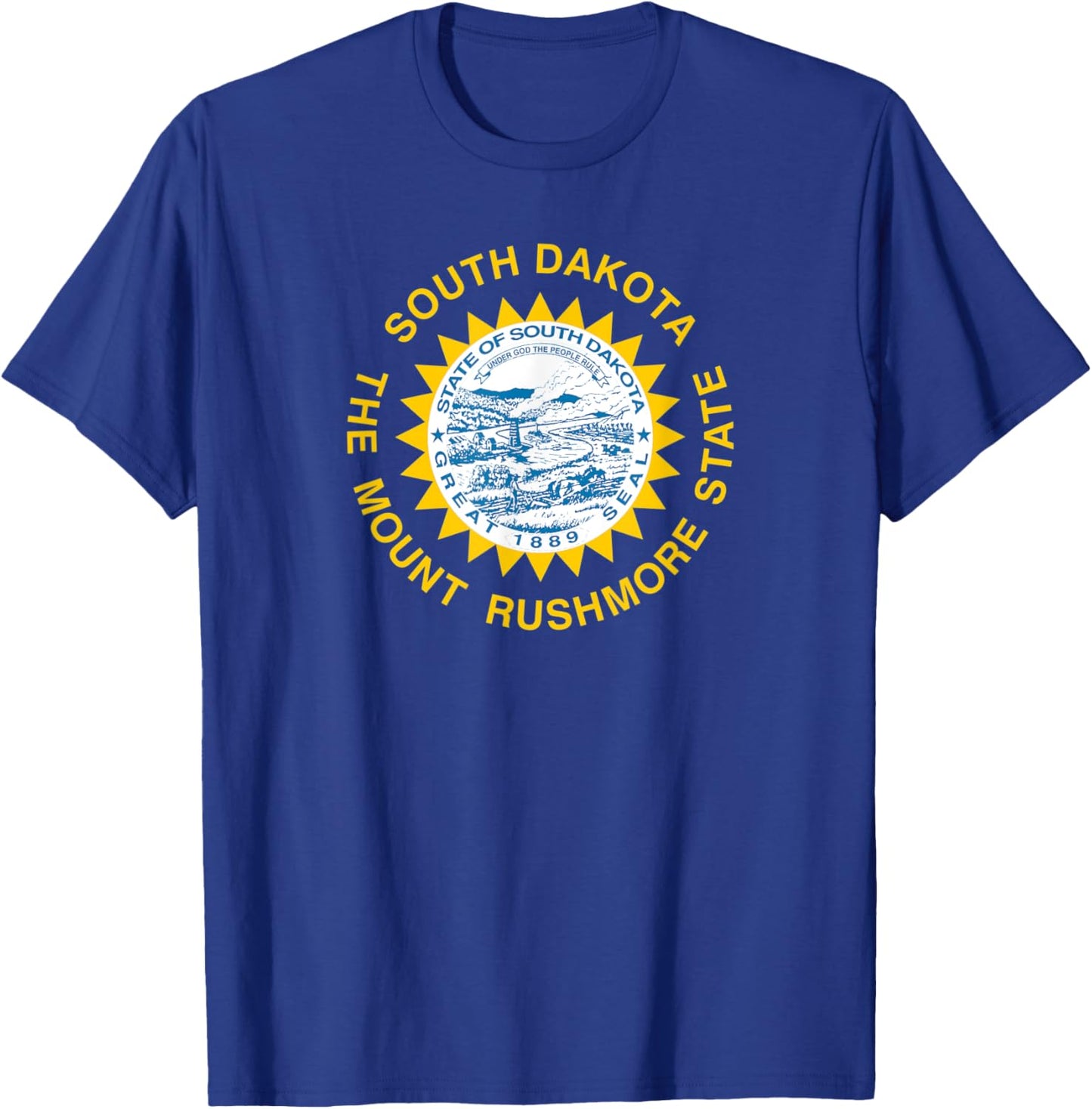 Flag of South Dakota T-Shirt - T-Shirt | Royal