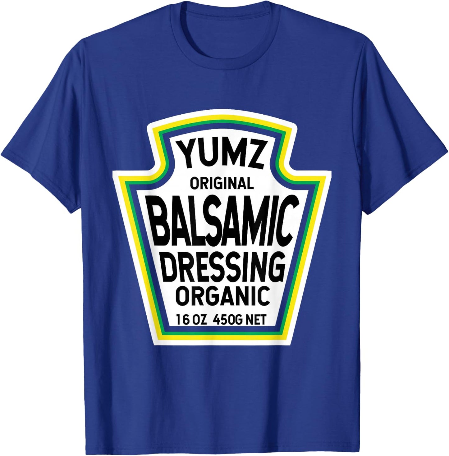 Balsamic Vinaigrette Dressing Salad Easy Halloween Costume T-Shirt - T-Shirt | Royal