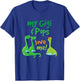 Kids My Gigi and Pops Love Me Grandson Dinosaur T-Shirt - T-Shirt | Royal