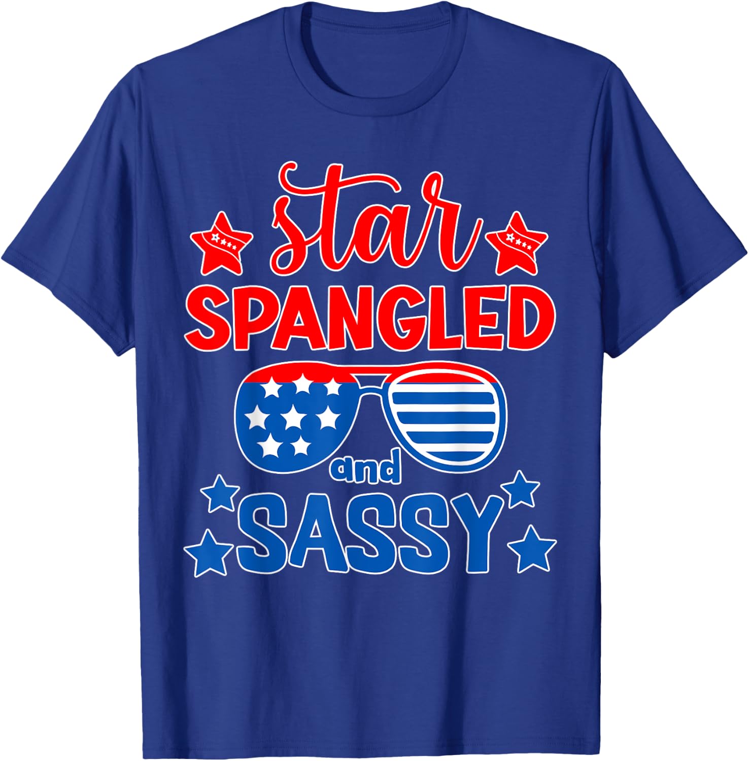 Star Spangled and Sassy T-Shirt - T-Shirt | Royal