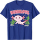 Runalotl Running Axolotl T-Shirt - T-Shirt | Royal