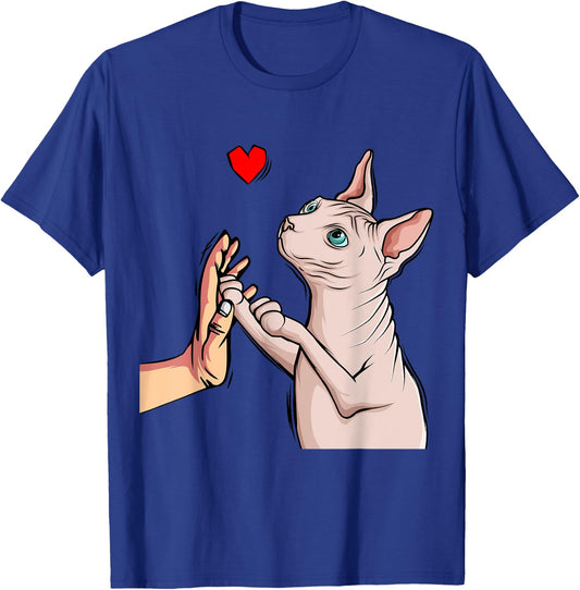 Sphynx Cat Sphinx Hairless Cat Owner Lovers Women Kids T-Shirt - T-Shirt | Royal