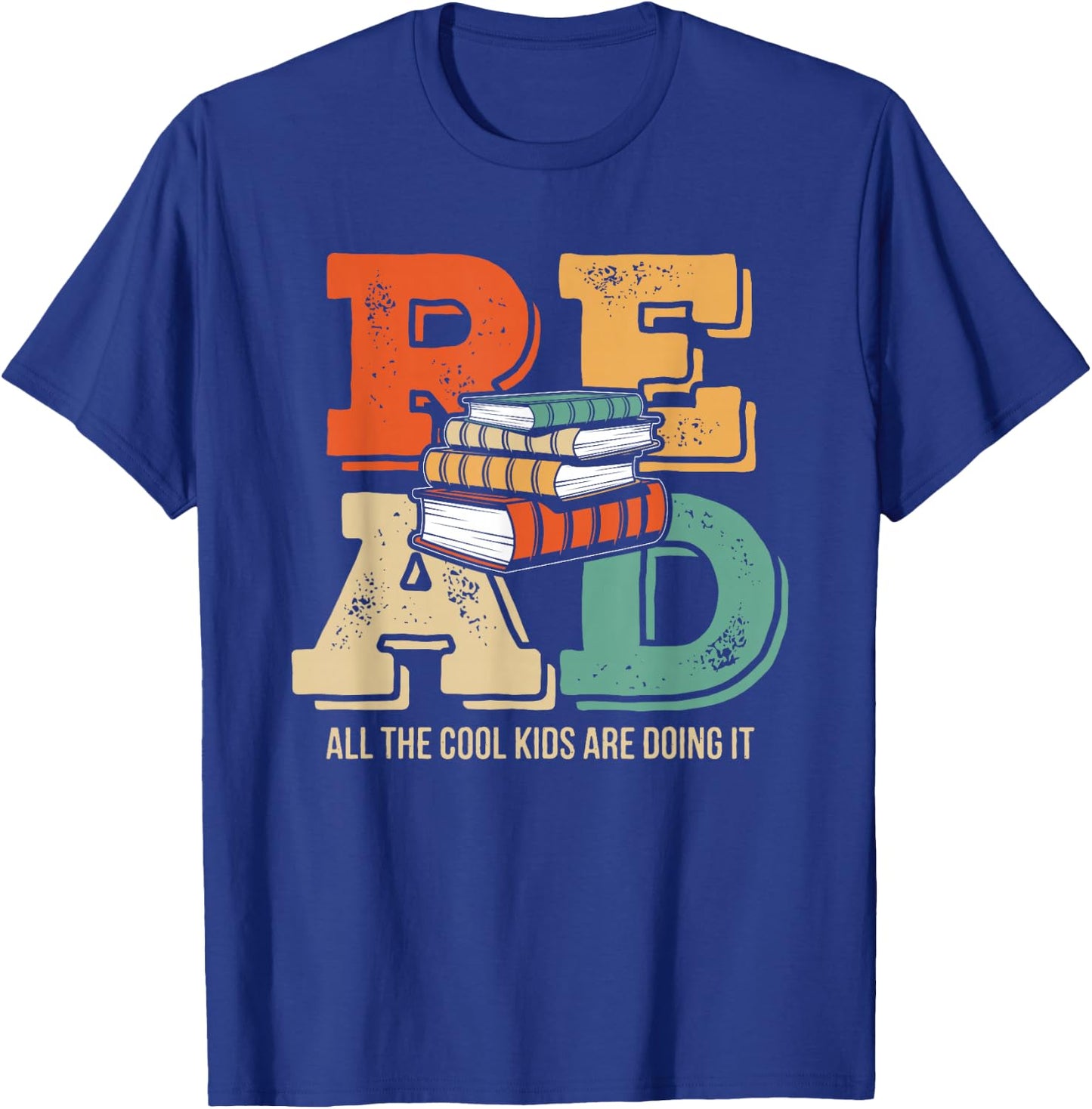 Read - All The Cool Kids Are Doing It - Reading Teacher T-Shirt - T-Shirt | Royal
