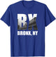The Bronx BX New York NYC T-Shirt - T-Shirt | Royal