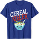 Cereal Killer I Costume Breakfast Cereal Halloween Party T-Shirt - T-Shirt | Royal
