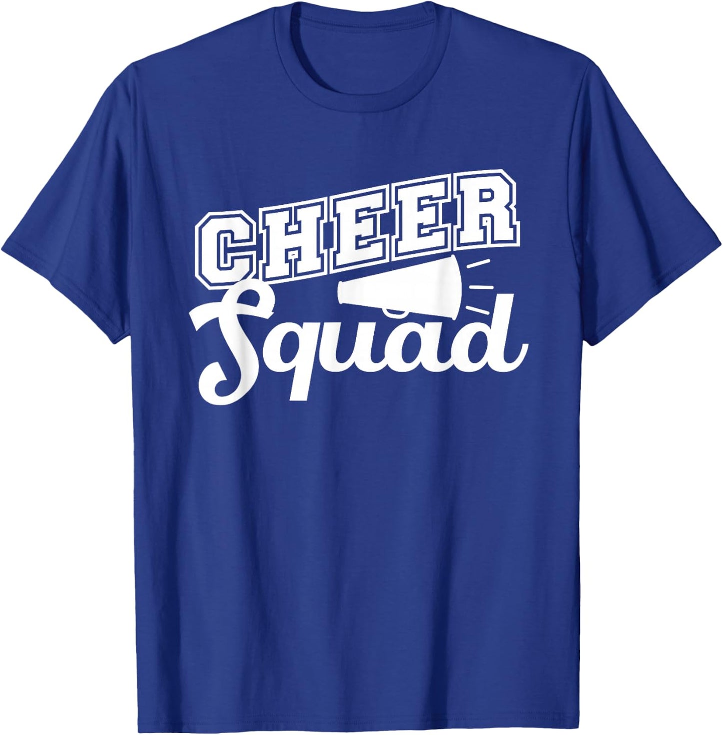 Cute Cheerleader Art Women Girls Cheer Squad Cheer Flyer T-Shirt - T-Shirt | Royal