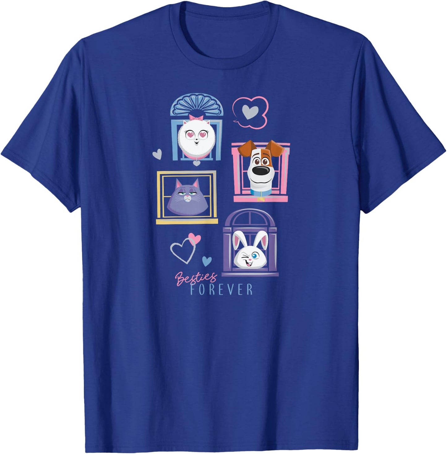 The Secret Life of Pets 2 Besties Forever T-Shirt - T-Shirt | Royal