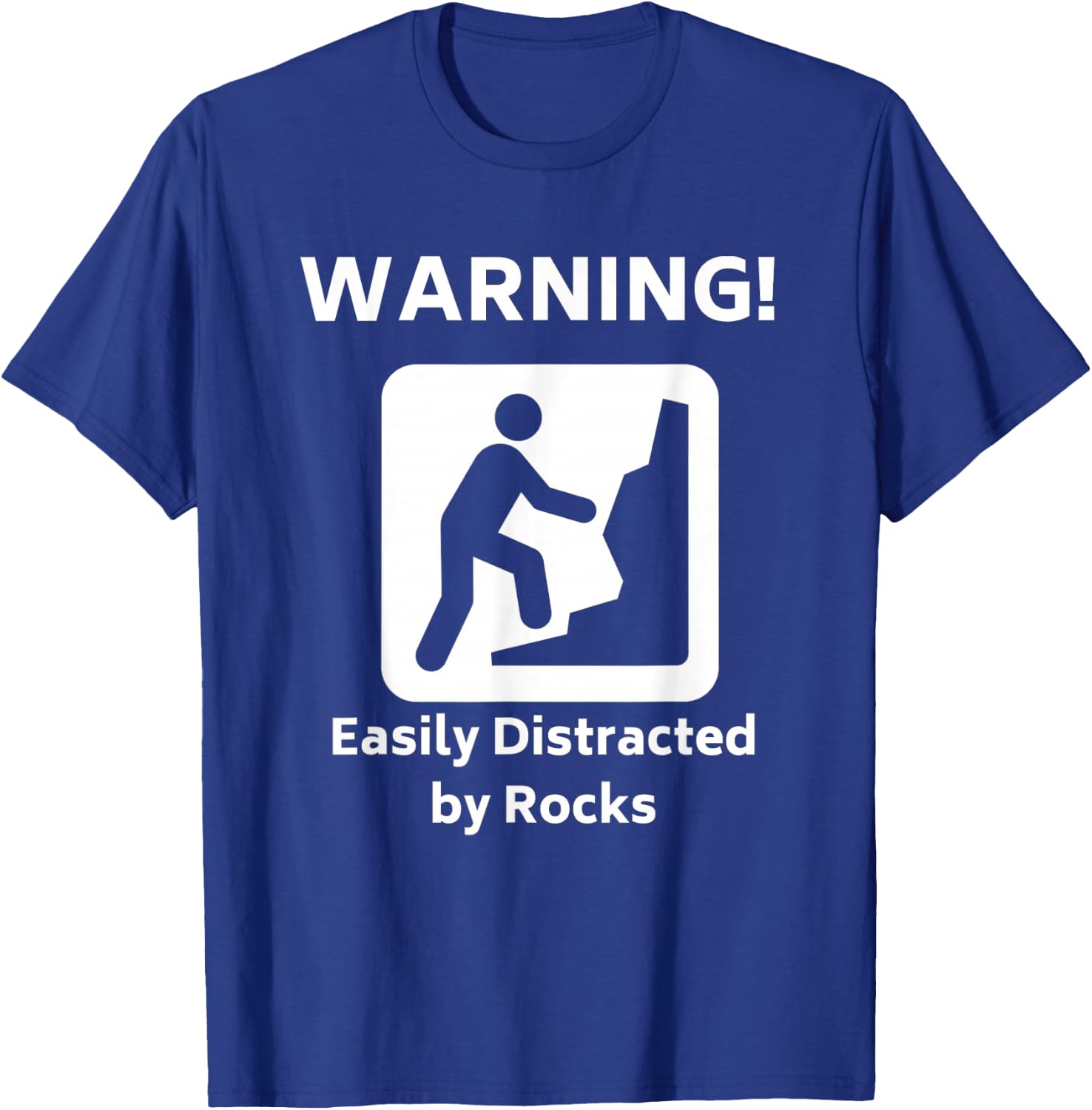 Funny Geology Rock Mineral Collector Design Geologist T-Shirt - T-Shirt | Royal