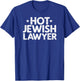 Hot Jewish Lawyer Vintage Gift T-Shirt - T-Shirt | Royal