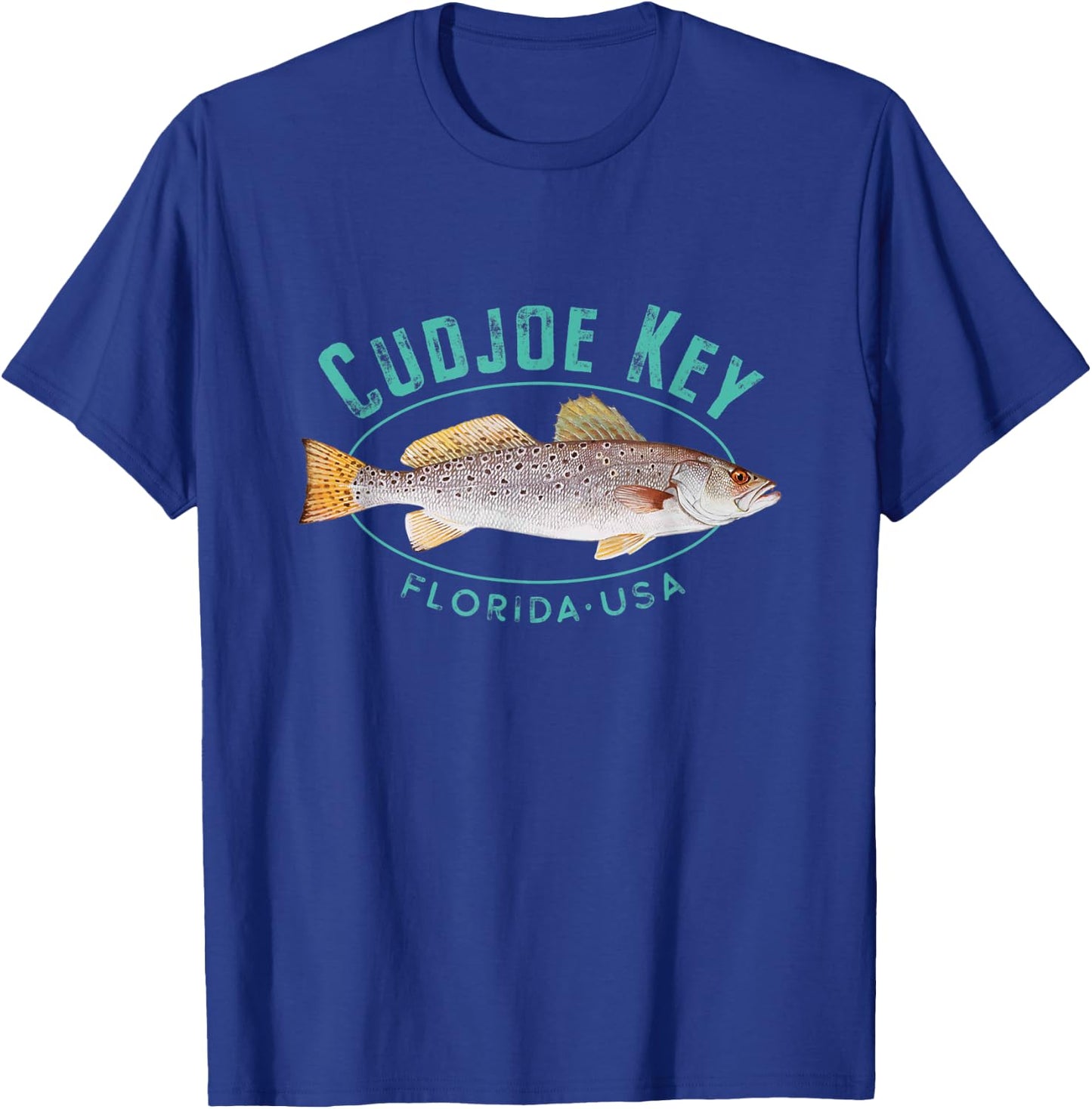 Cudjoe Key Florida T-Shirt - T-Shirt | Royal