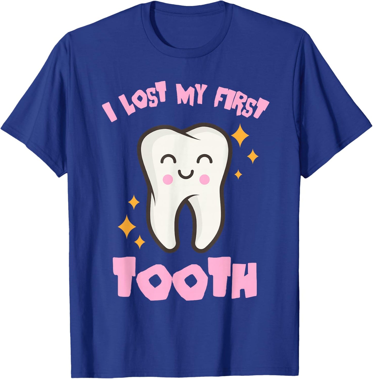 I Lost My First Tooth Shirt | Cute Baby Tooth Out Gift T-Shirt - T-Shirt | Royal