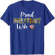 Proud Military Wife of A Soldier Wife T-Shirt - T-Shirt | Royal