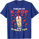 Fueled By K-Pop Bubble Tea Cute Korean Women Girls Teen Gift T-Shirt - T-Shirt | Royal