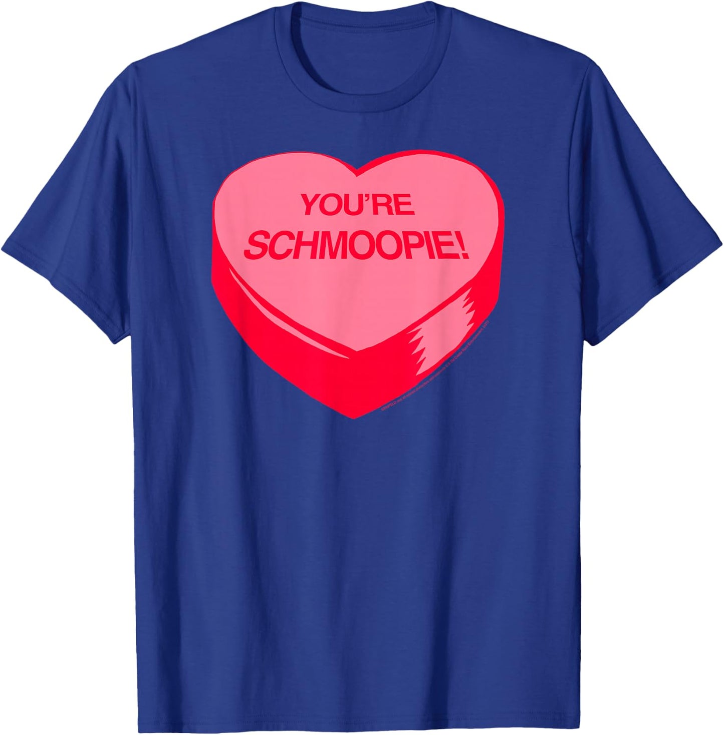 Seinfeld You're Schmoopie! Valentine's Day Heart 90's Show T-Shirt - T-Shirt | Royal