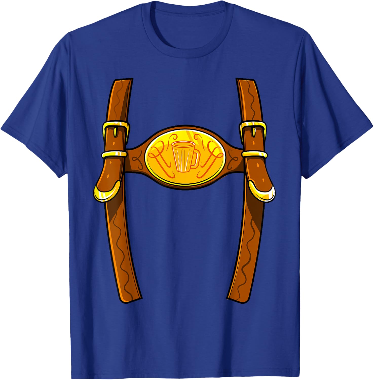 Oktoberfest Lederhosen German Beer Fest Costume Men Women T-Shirt - T-Shirt | Royal