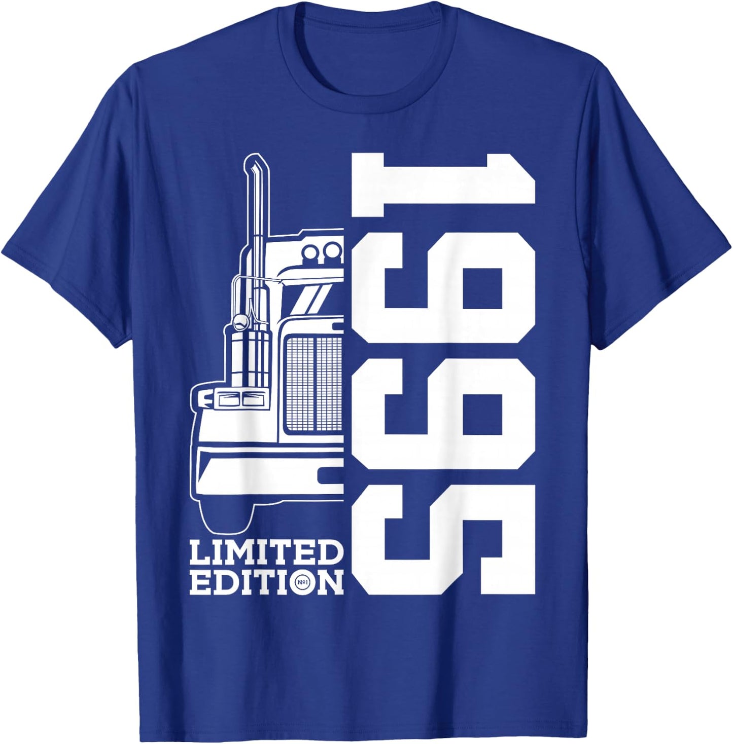 31 Years Trucker 1995 Trucker Driver 31st Birthday T-Shirt - T-Shirt | Royal