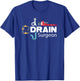 Drain Surgeon Funny Plumber T-Shirt - T-Shirt | Royal