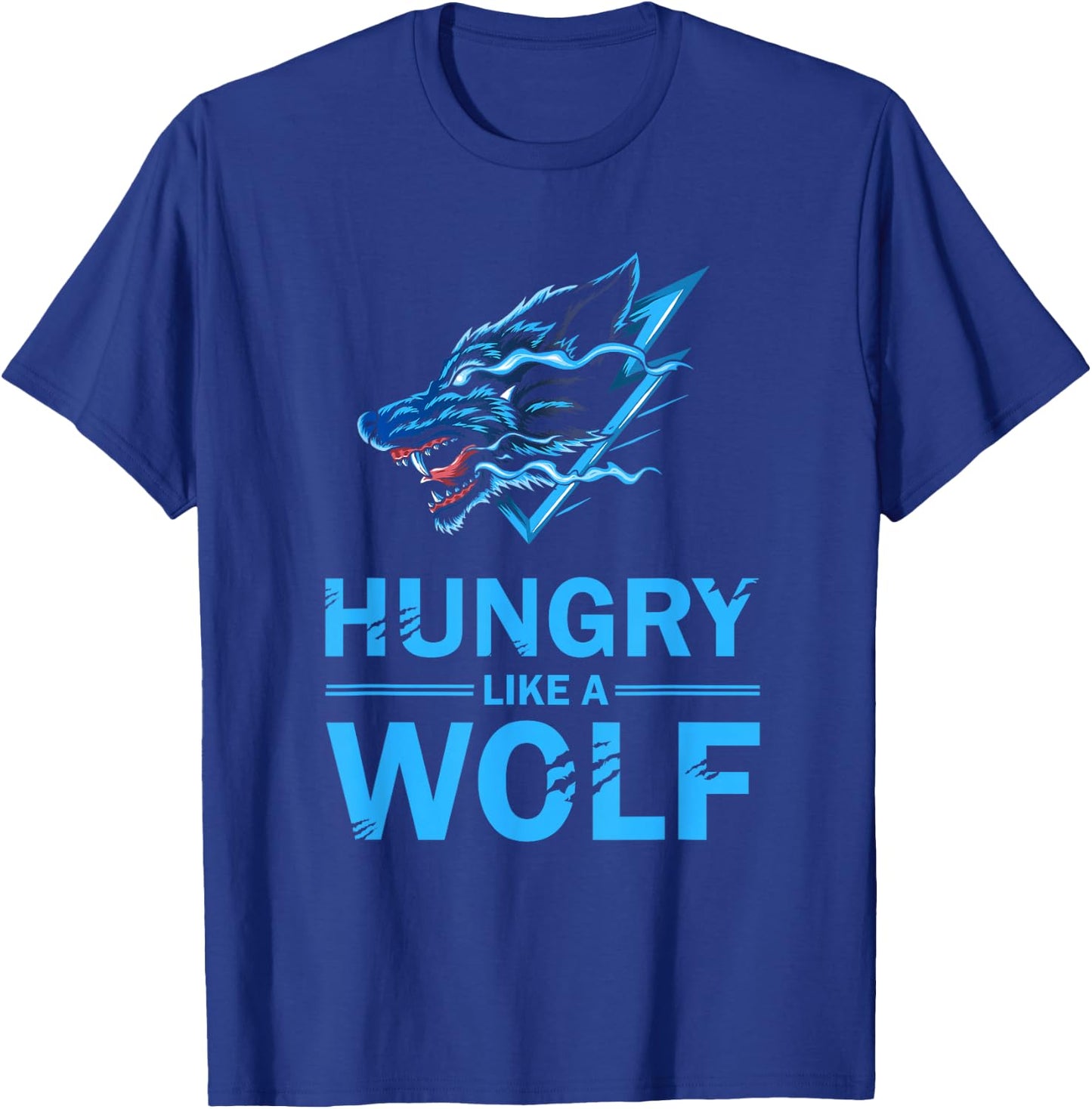 Wolf Predator - Wilderness Wolves Wolf T-Shirt - T-Shirt | Royal