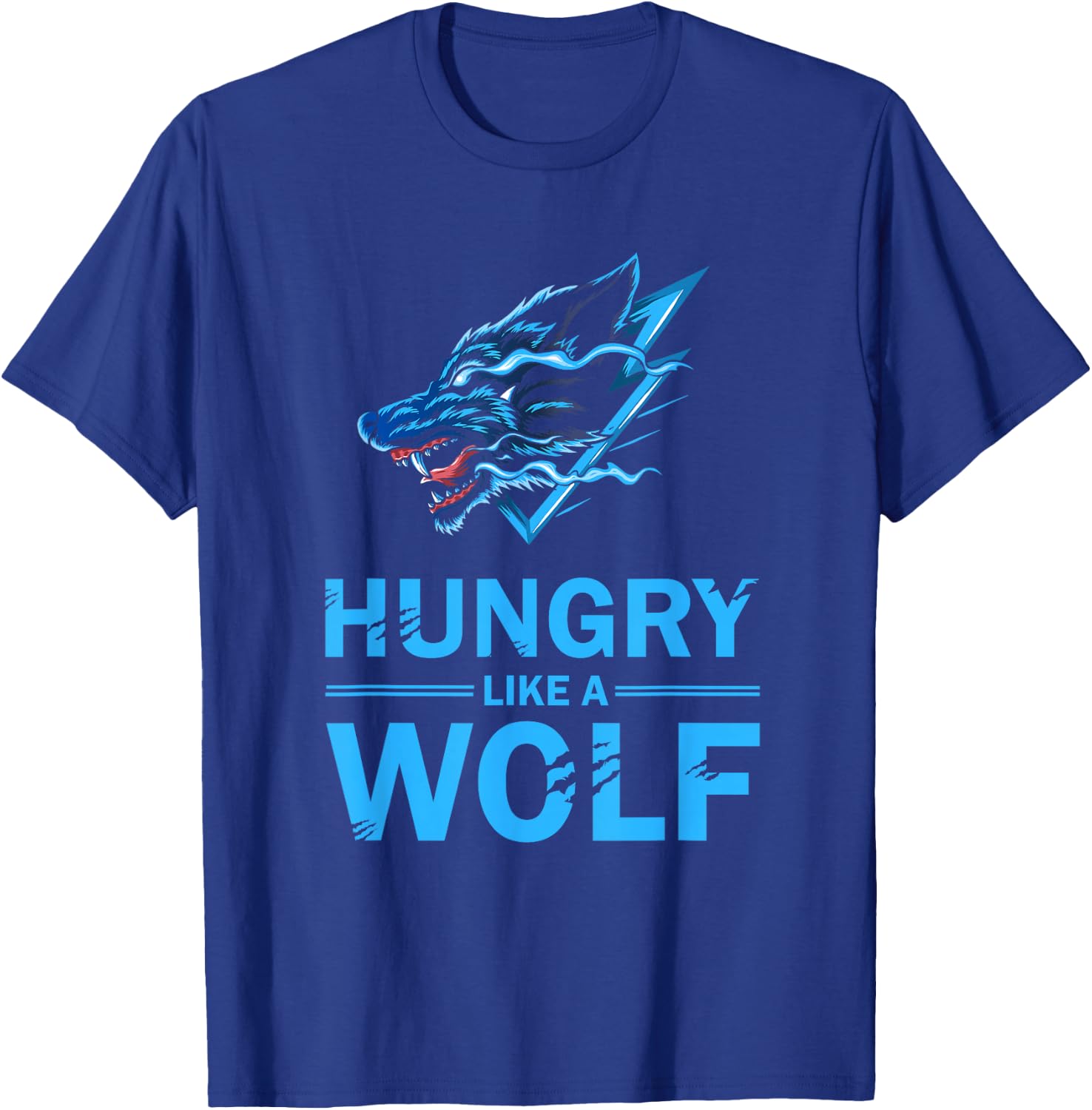 Wolf Predator - Wilderness Wolves Wolf T-Shirt - T-Shirt | Royal