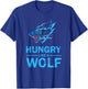 Wolf Predator - Wilderness Wolves Wolf T-Shirt - T-Shirt | Royal